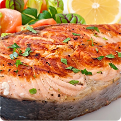 Лосось стейк